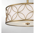SAVOY HOUSE, REID SEMI-FLUSH, SEMI FLUSH MOUNT LIGHT