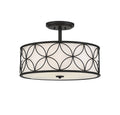 SAVOY HOUSE, REID SEMI-FLUSH, SEMI FLUSH MOUNT LIGHT