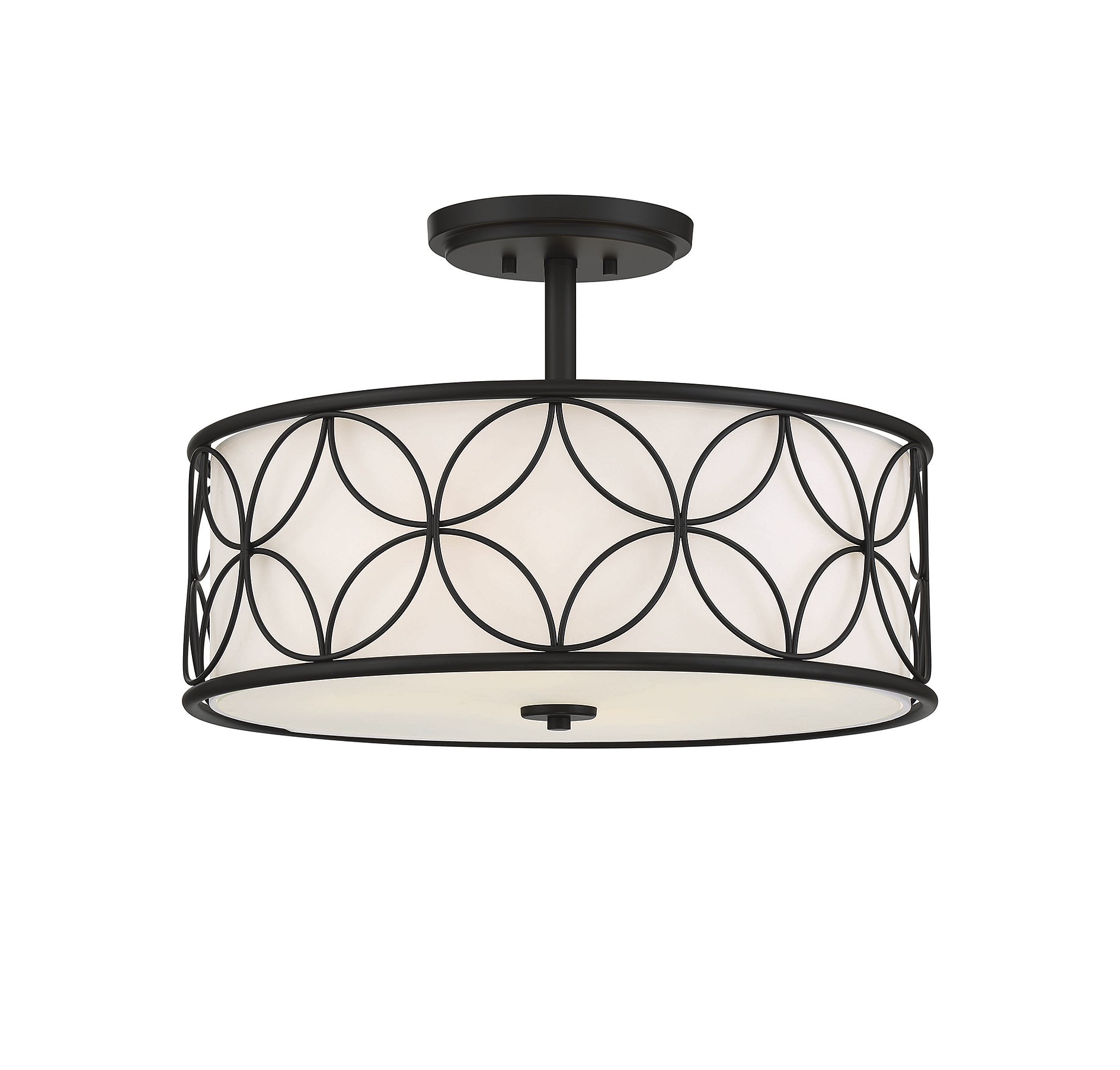 SAVOY HOUSE, REID SEMI-FLUSH, SEMI FLUSH MOUNT LIGHT