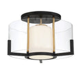SAVOY HOUSE, EATON SEMI-FLUSH, SEMI FLUSH MOUNT LIGHT