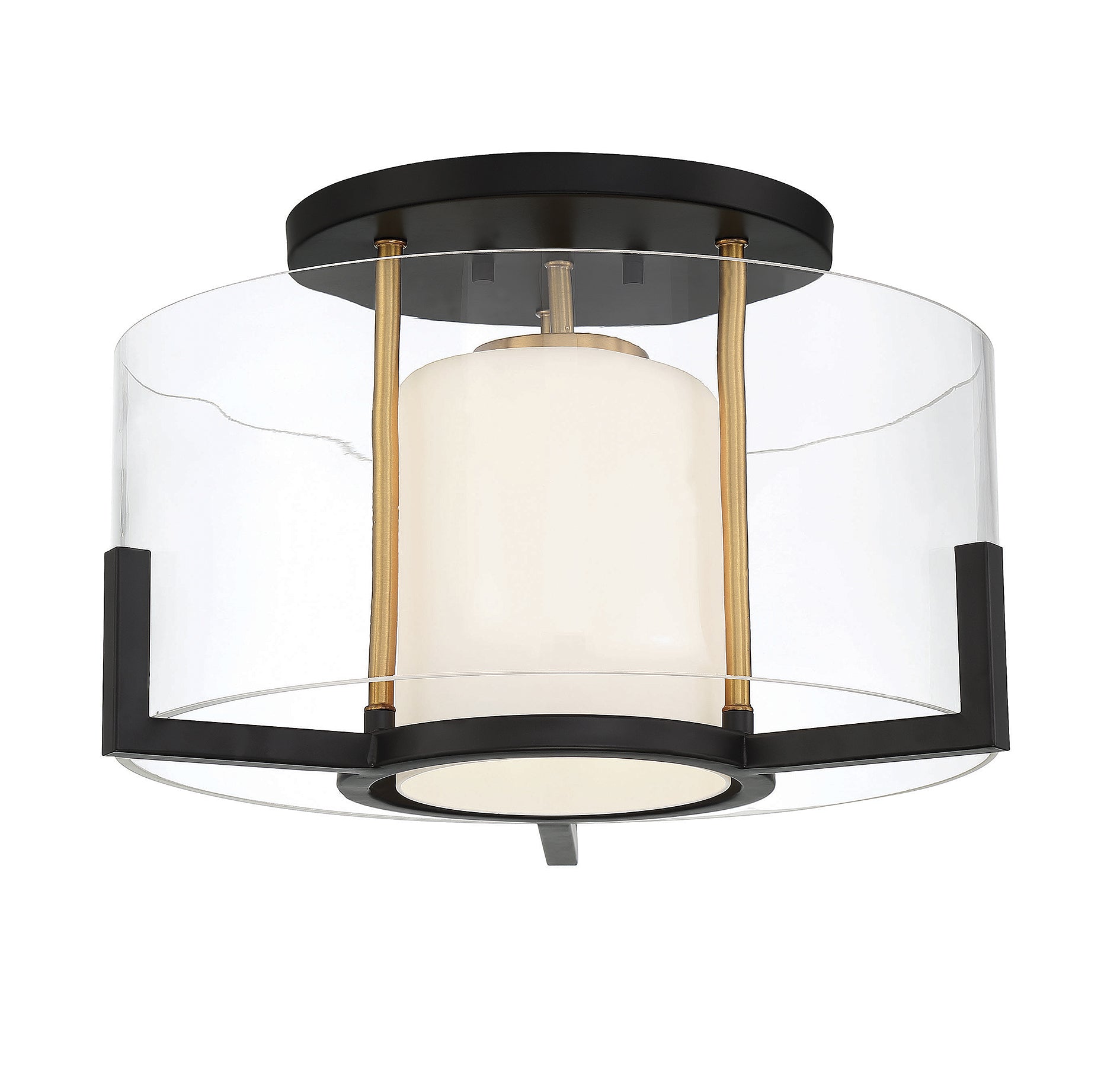 SAVOY HOUSE, EATON SEMI-FLUSH, SEMI FLUSH MOUNT LIGHT