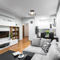 SAVOY HOUSE, EATON SEMI-FLUSH, SEMI FLUSH MOUNT LIGHT
