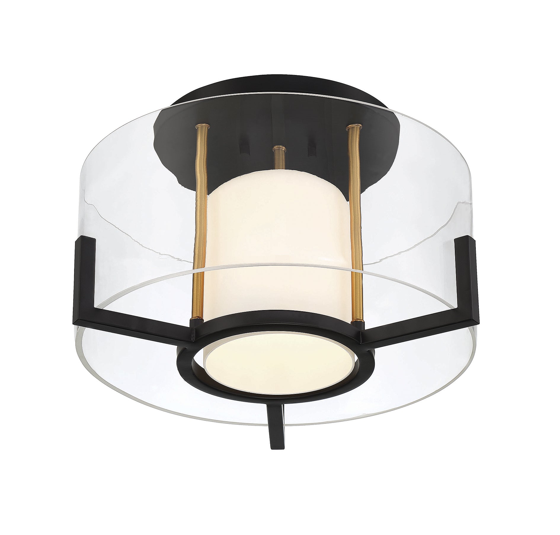 SAVOY HOUSE, EATON SEMI-FLUSH, SEMI FLUSH MOUNT LIGHT