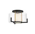 SAVOY HOUSE, EATON SEMI-FLUSH, SEMI FLUSH MOUNT LIGHT