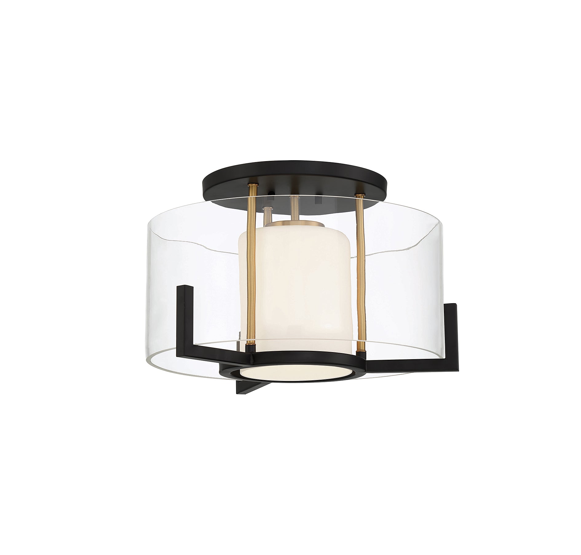 SAVOY HOUSE, EATON SEMI-FLUSH, SEMI FLUSH MOUNT LIGHT