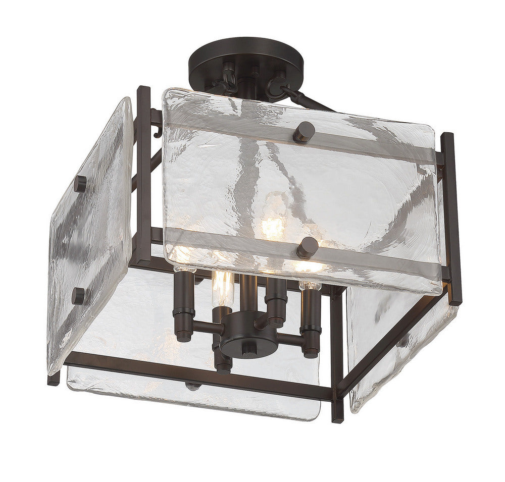 SAVOY HOUSE, GLENWOOD SEMI-FLUSH, SEMI FLUSH MOUNT LIGHT