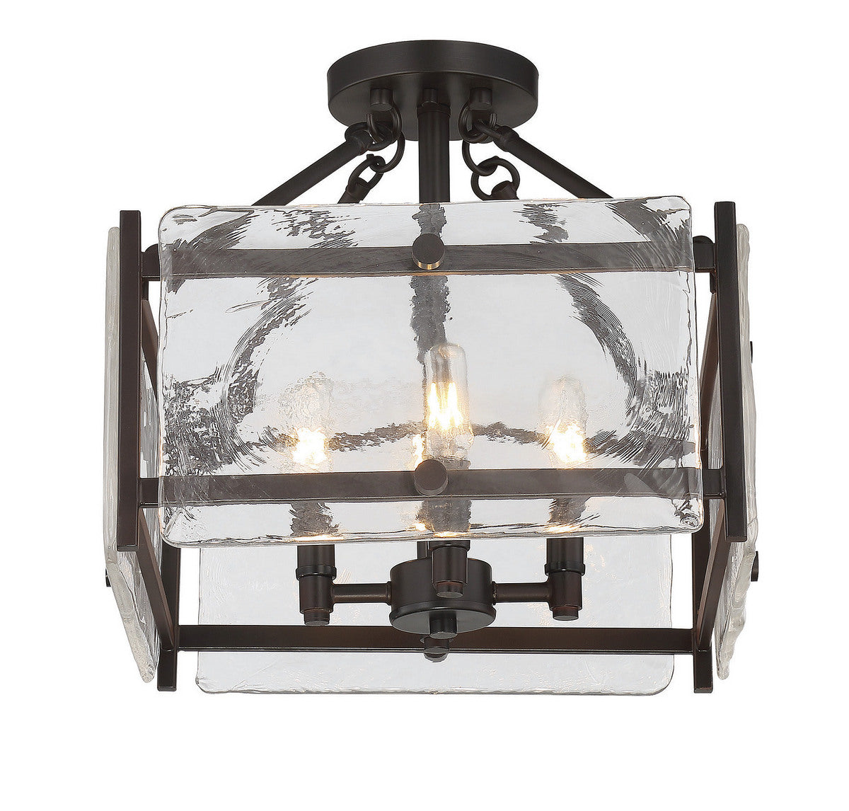 SAVOY HOUSE, GLENWOOD SEMI-FLUSH, SEMI FLUSH MOUNT LIGHT