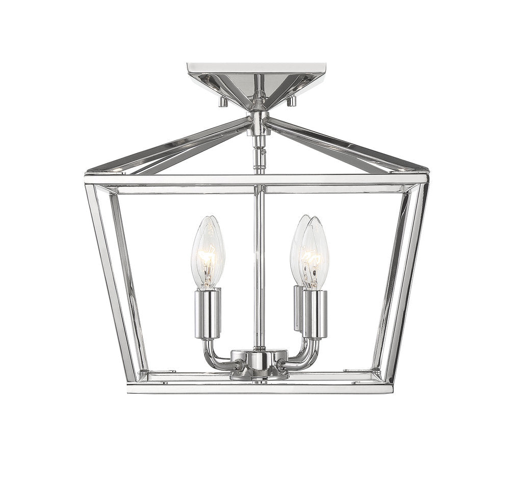 SAVOY ESSENTIALS, TOWNSEND SEMI-FLUSH, SEMI FLUSH MOUNT LIGHT