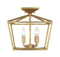 SAVOY ESSENTIALS, TOWNSEND SEMI-FLUSH, SEMI FLUSH MOUNT LIGHT