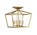 SAVOY ESSENTIALS, TOWNSEND SEMI-FLUSH, SEMI FLUSH MOUNT LIGHT