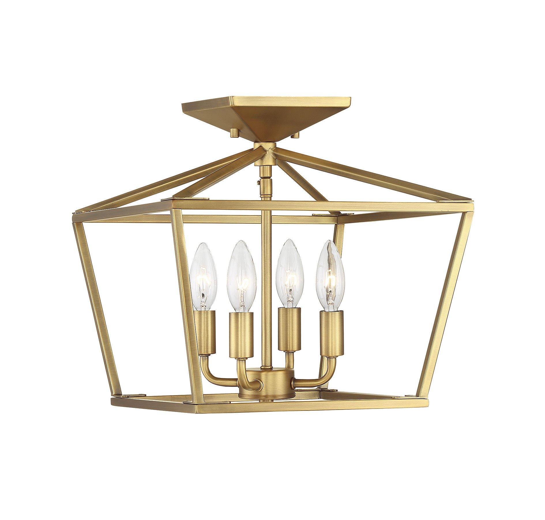 SAVOY ESSENTIALS, TOWNSEND SEMI-FLUSH, SEMI FLUSH MOUNT LIGHT