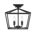 SAVOY ESSENTIALS, TOWNSEND SEMI-FLUSH, SEMI FLUSH MOUNT LIGHT