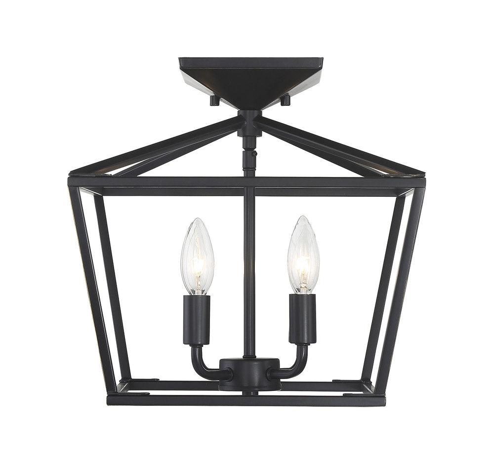 SAVOY ESSENTIALS, TOWNSEND SEMI-FLUSH, SEMI FLUSH MOUNT LIGHT