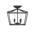 SAVOY ESSENTIALS, TOWNSEND SEMI-FLUSH, SEMI FLUSH MOUNT LIGHT