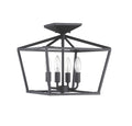 SAVOY ESSENTIALS, TOWNSEND SEMI-FLUSH, SEMI FLUSH MOUNT LIGHT