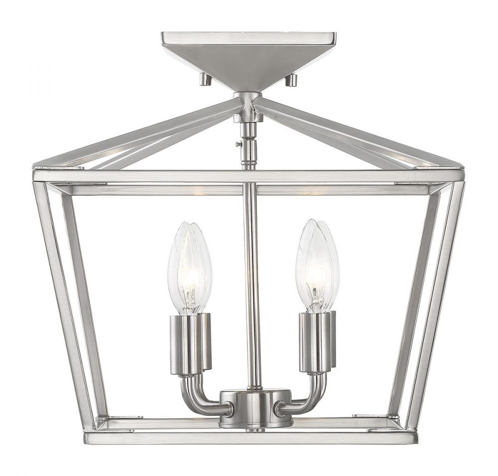 SAVOY ESSENTIALS, TOWNSEND SEMI-FLUSH, SEMI FLUSH MOUNT LIGHT