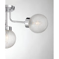 SAVOY HOUSE, CORAL SEMI-FLUSH, SEMI FLUSH MOUNT LIGHT