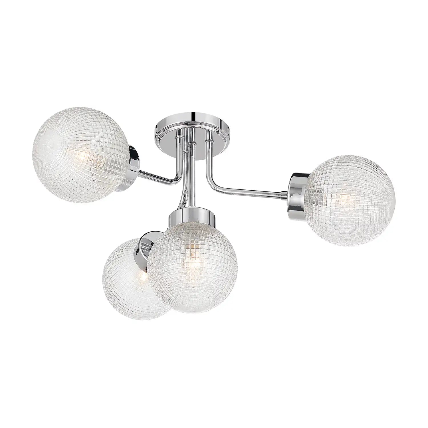 SAVOY HOUSE, CORAL SEMI-FLUSH, SEMI FLUSH MOUNT LIGHT