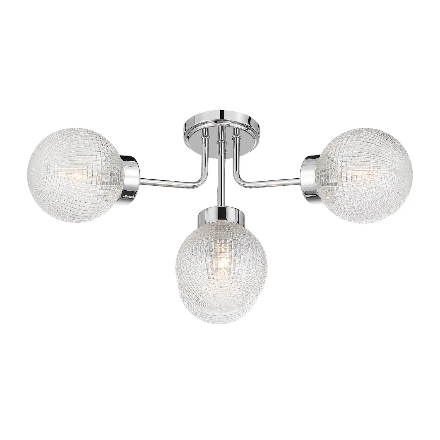SAVOY HOUSE, CORAL SEMI-FLUSH, SEMI FLUSH MOUNT LIGHT