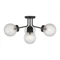 SAVOY HOUSE, CORAL SEMI-FLUSH, SEMI FLUSH MOUNT LIGHT