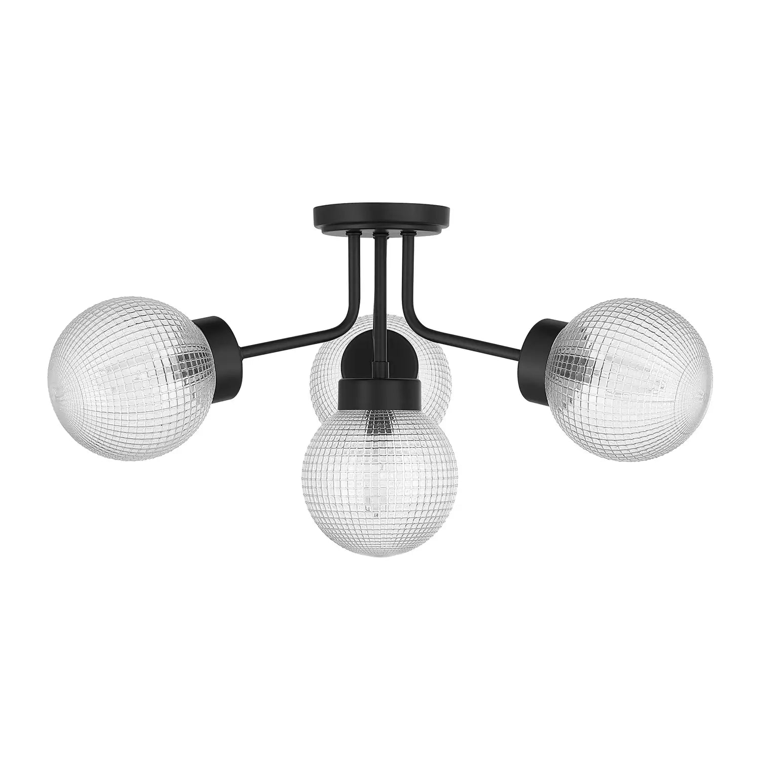 SAVOY HOUSE, CORAL SEMI-FLUSH, SEMI FLUSH MOUNT LIGHT
