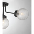 SAVOY HOUSE, CORAL SEMI-FLUSH, SEMI FLUSH MOUNT LIGHT