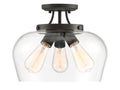SAVOY ESSENTIALS, OCTAVE SEMI-FLUSH, SEMI FLUSH MOUNT LIGHT