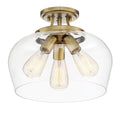 SAVOY ESSENTIALS, OCTAVE SEMI-FLUSH, SEMI FLUSH MOUNT LIGHT