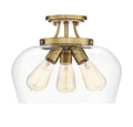 SAVOY ESSENTIALS, OCTAVE SEMI-FLUSH, SEMI FLUSH MOUNT LIGHT