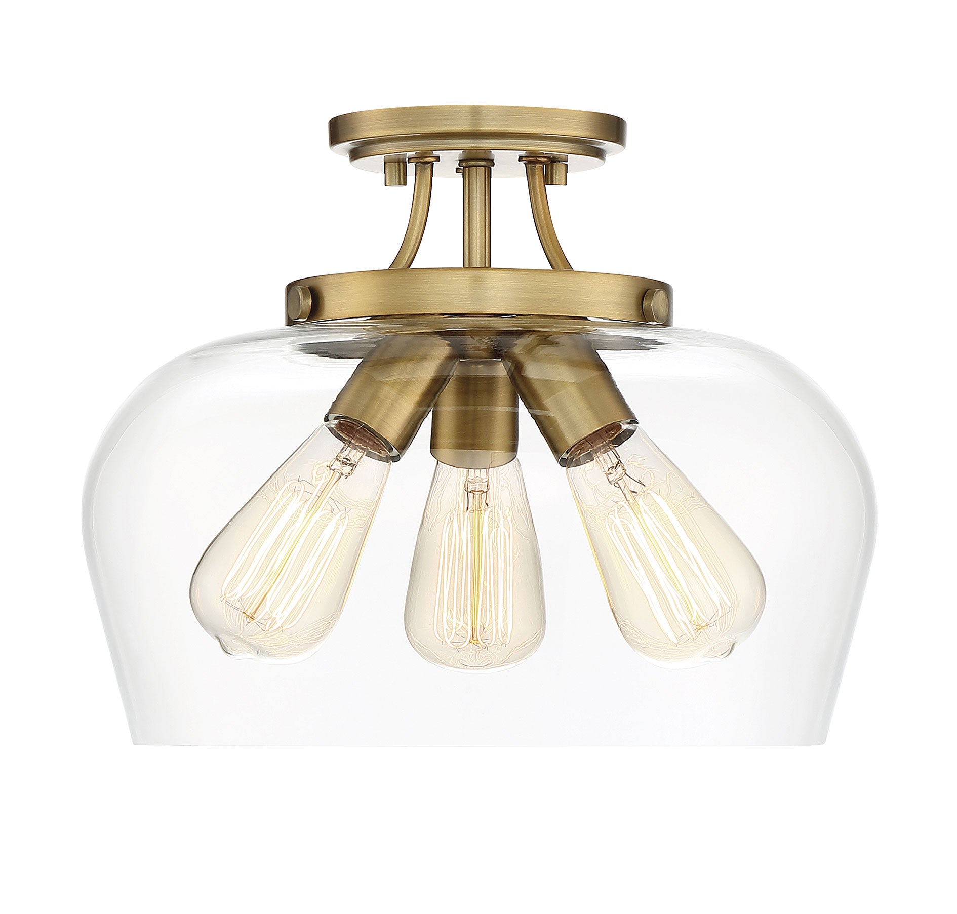 SAVOY ESSENTIALS, OCTAVE SEMI-FLUSH, SEMI FLUSH MOUNT LIGHT