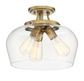 SAVOY ESSENTIALS, OCTAVE SEMI-FLUSH, SEMI FLUSH MOUNT LIGHT