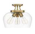 SAVOY ESSENTIALS, OCTAVE SEMI-FLUSH, SEMI FLUSH MOUNT LIGHT