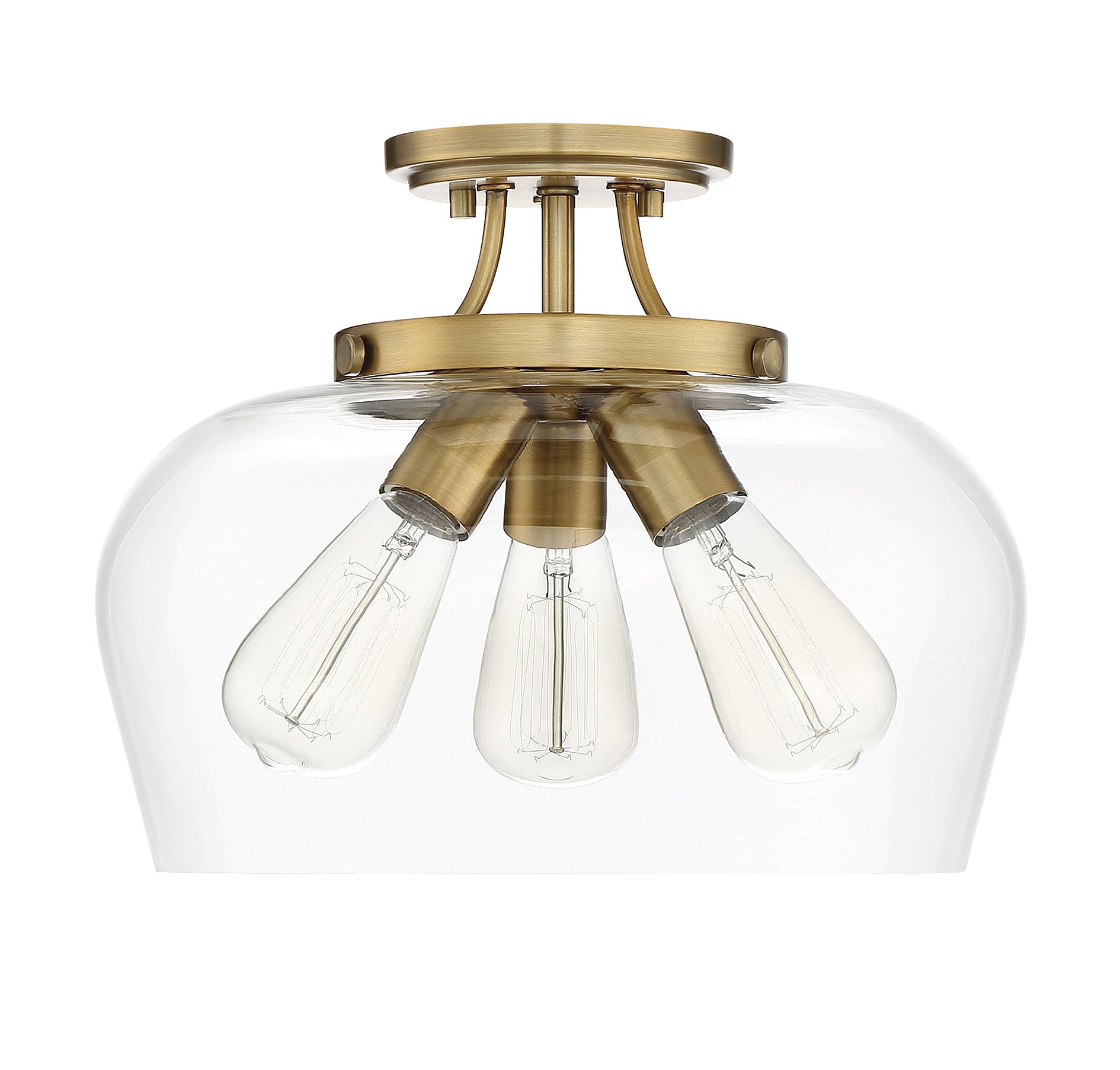 SAVOY ESSENTIALS, OCTAVE SEMI-FLUSH, SEMI FLUSH MOUNT LIGHT