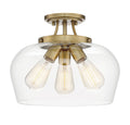 SAVOY ESSENTIALS, OCTAVE SEMI-FLUSH, SEMI FLUSH MOUNT LIGHT
