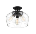 SAVOY ESSENTIALS, OCTAVE SEMI-FLUSH, SEMI FLUSH MOUNT LIGHT
