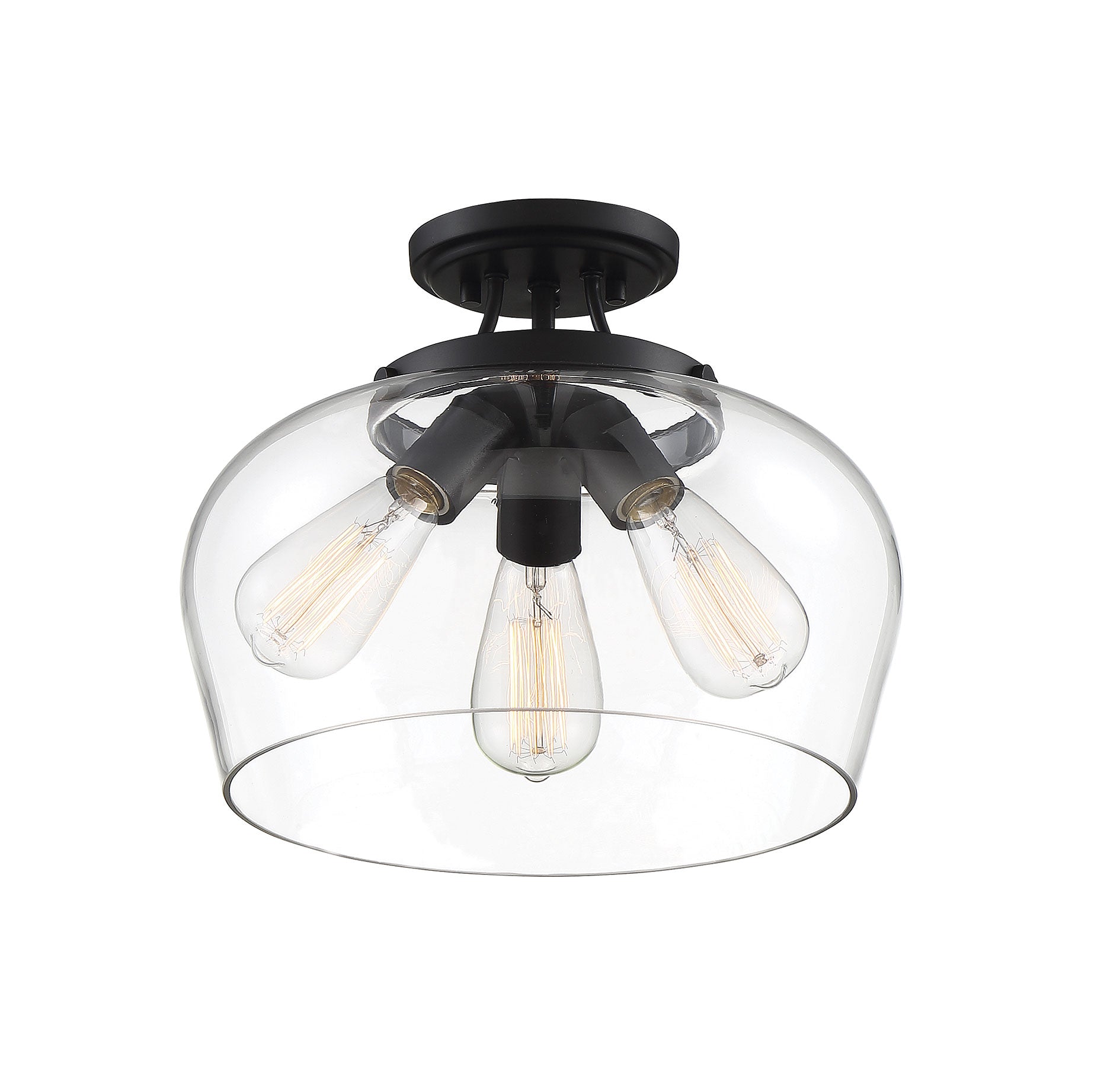 SAVOY ESSENTIALS, OCTAVE SEMI-FLUSH, SEMI FLUSH MOUNT LIGHT