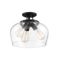 SAVOY ESSENTIALS, OCTAVE SEMI-FLUSH, SEMI FLUSH MOUNT LIGHT