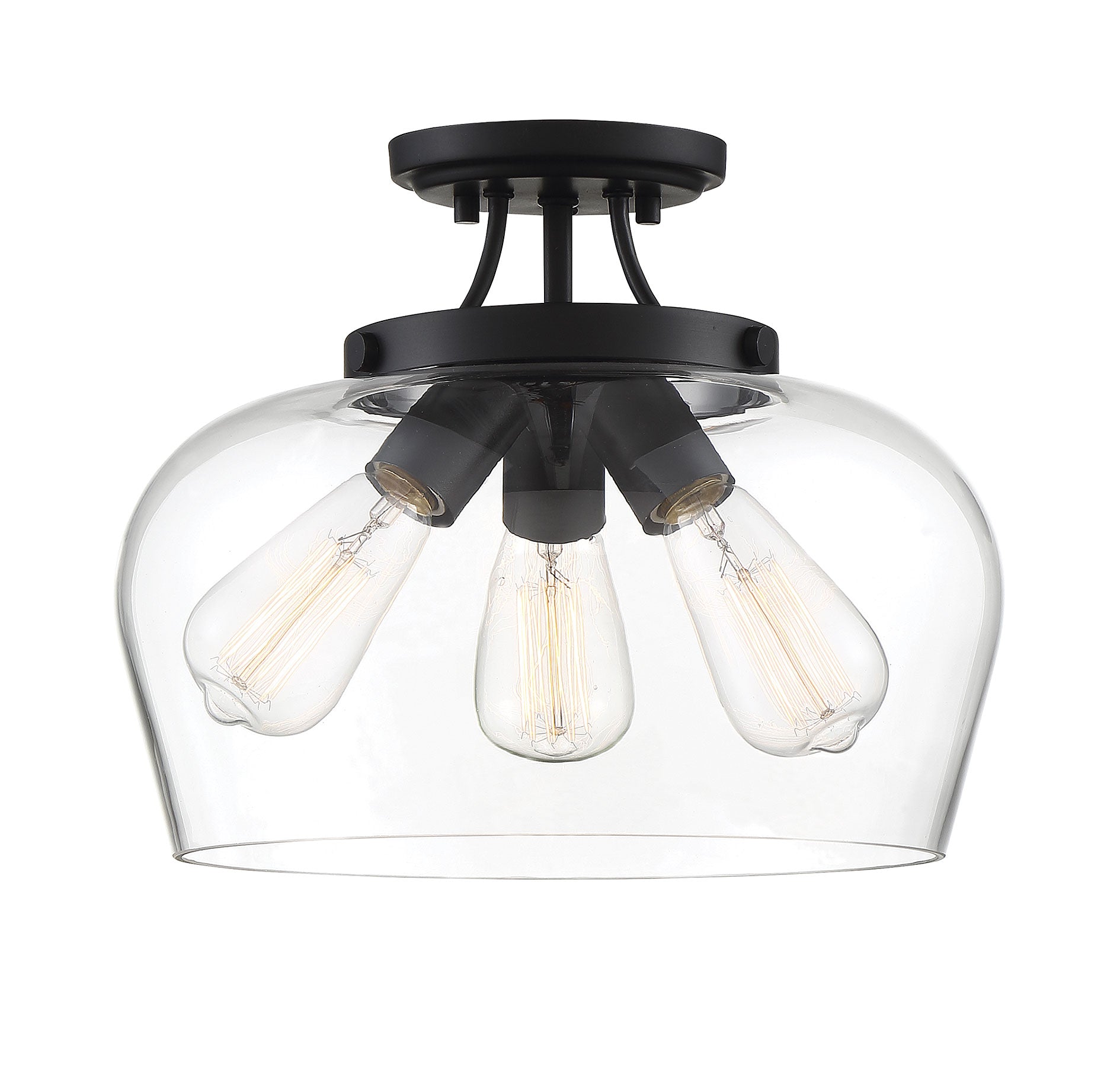 SAVOY ESSENTIALS, OCTAVE SEMI-FLUSH, SEMI FLUSH MOUNT LIGHT