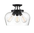 SAVOY ESSENTIALS, OCTAVE SEMI-FLUSH, SEMI FLUSH MOUNT LIGHT
