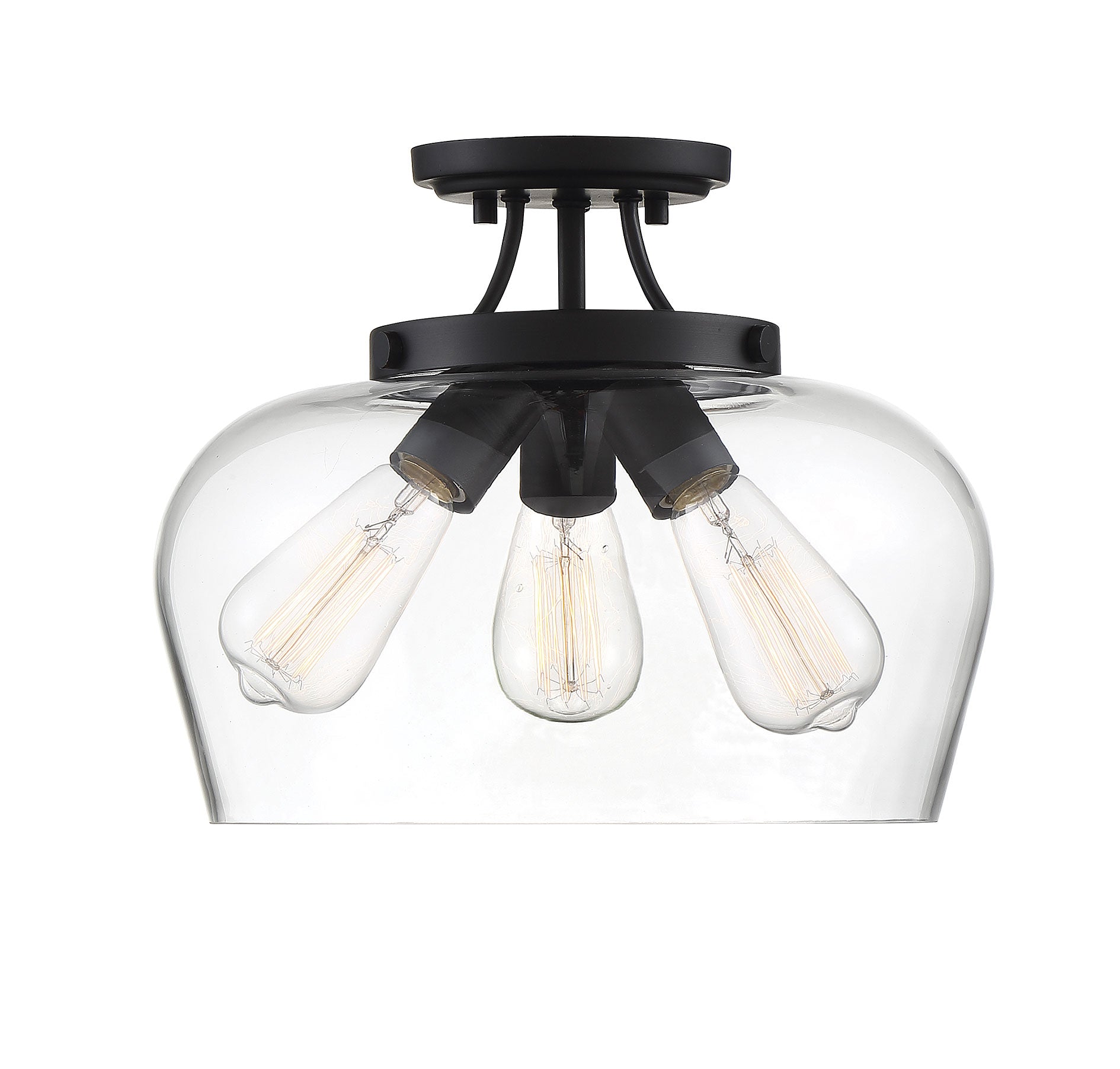 SAVOY ESSENTIALS, OCTAVE SEMI-FLUSH, SEMI FLUSH MOUNT LIGHT