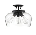 SAVOY ESSENTIALS, OCTAVE SEMI-FLUSH, SEMI FLUSH MOUNT LIGHT