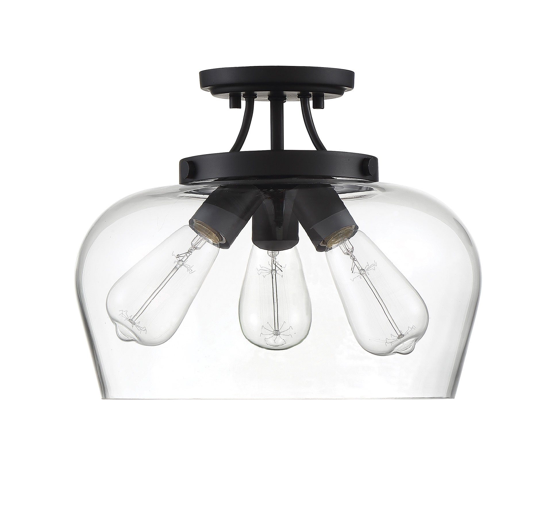 SAVOY ESSENTIALS, OCTAVE SEMI-FLUSH, SEMI FLUSH MOUNT LIGHT