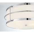 SAVOY HOUSE, CHAUNCEY SEMI-FLUSH, SEMI FLUSH MOUNT LIGHT