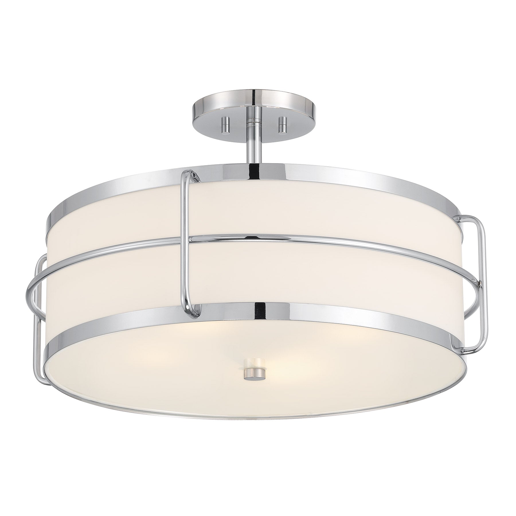 SAVOY HOUSE, CHAUNCEY SEMI-FLUSH, SEMI FLUSH MOUNT LIGHT