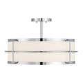 SAVOY HOUSE, CHAUNCEY SEMI-FLUSH, SEMI FLUSH MOUNT LIGHT