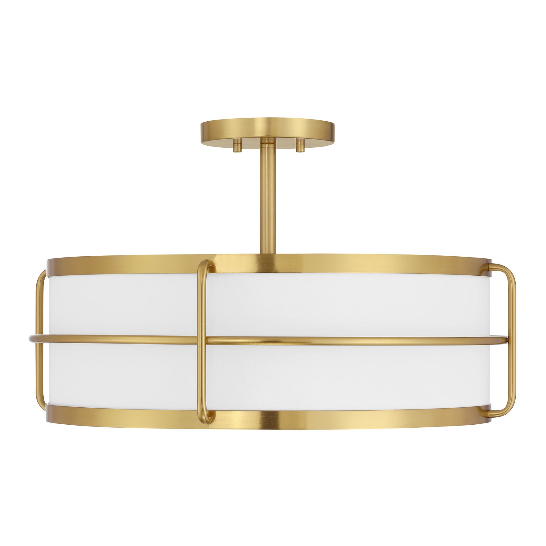 SAVOY HOUSE, CHAUNCEY SEMI-FLUSH, SEMI FLUSH MOUNT LIGHT
