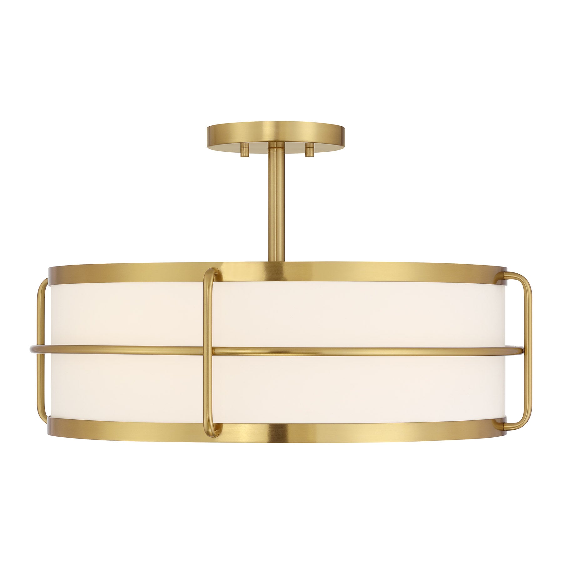 SAVOY HOUSE, CHAUNCEY SEMI-FLUSH, SEMI FLUSH MOUNT LIGHT