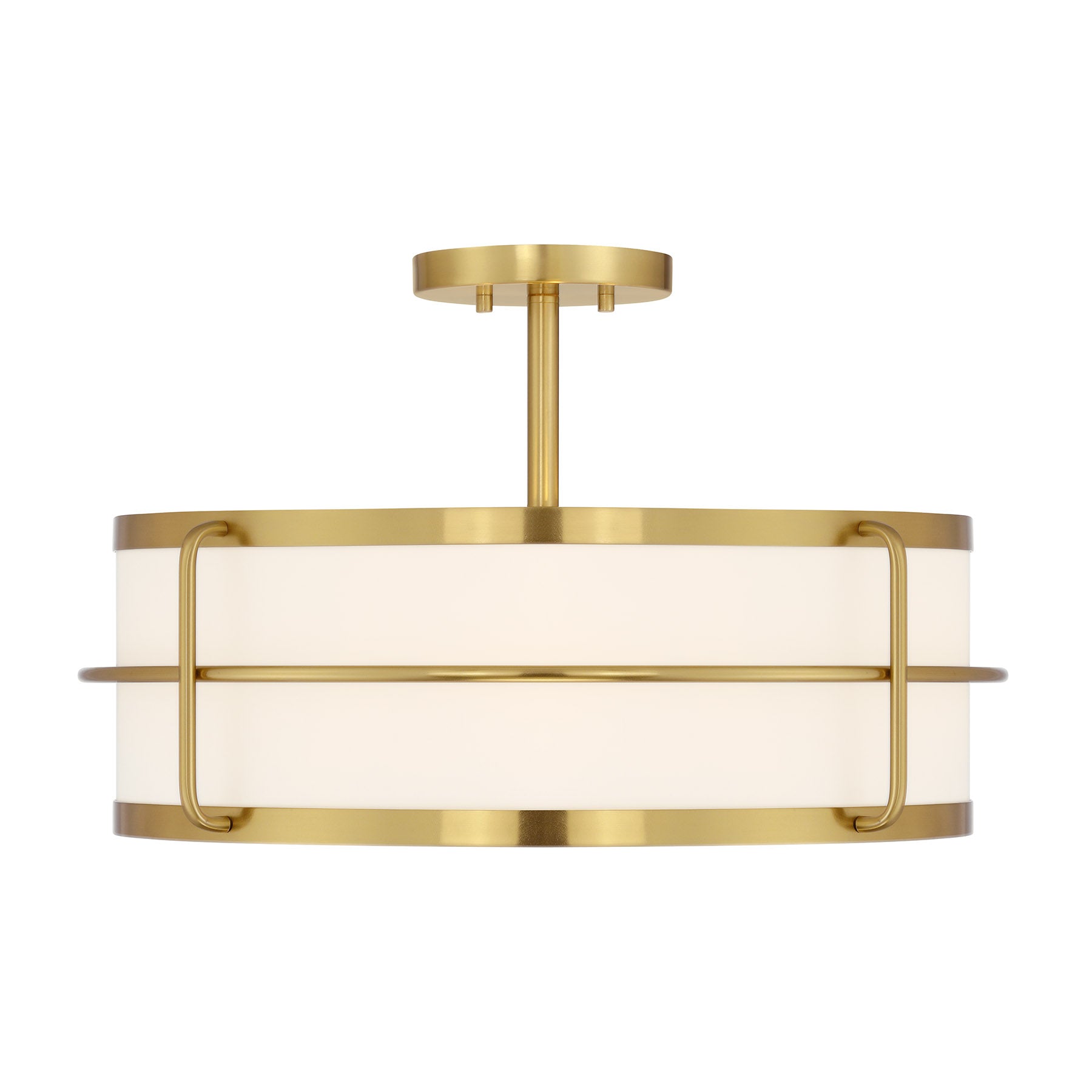 SAVOY HOUSE, CHAUNCEY SEMI-FLUSH, SEMI FLUSH MOUNT LIGHT
