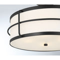 SAVOY HOUSE, CHAUNCEY SEMI-FLUSH, SEMI FLUSH MOUNT LIGHT