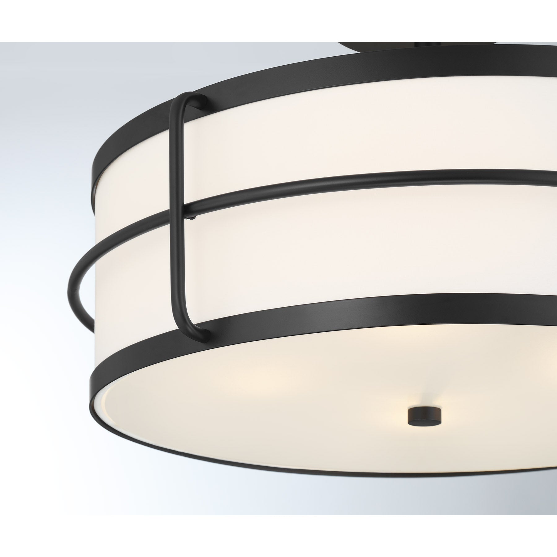 SAVOY HOUSE, CHAUNCEY SEMI-FLUSH, SEMI FLUSH MOUNT LIGHT